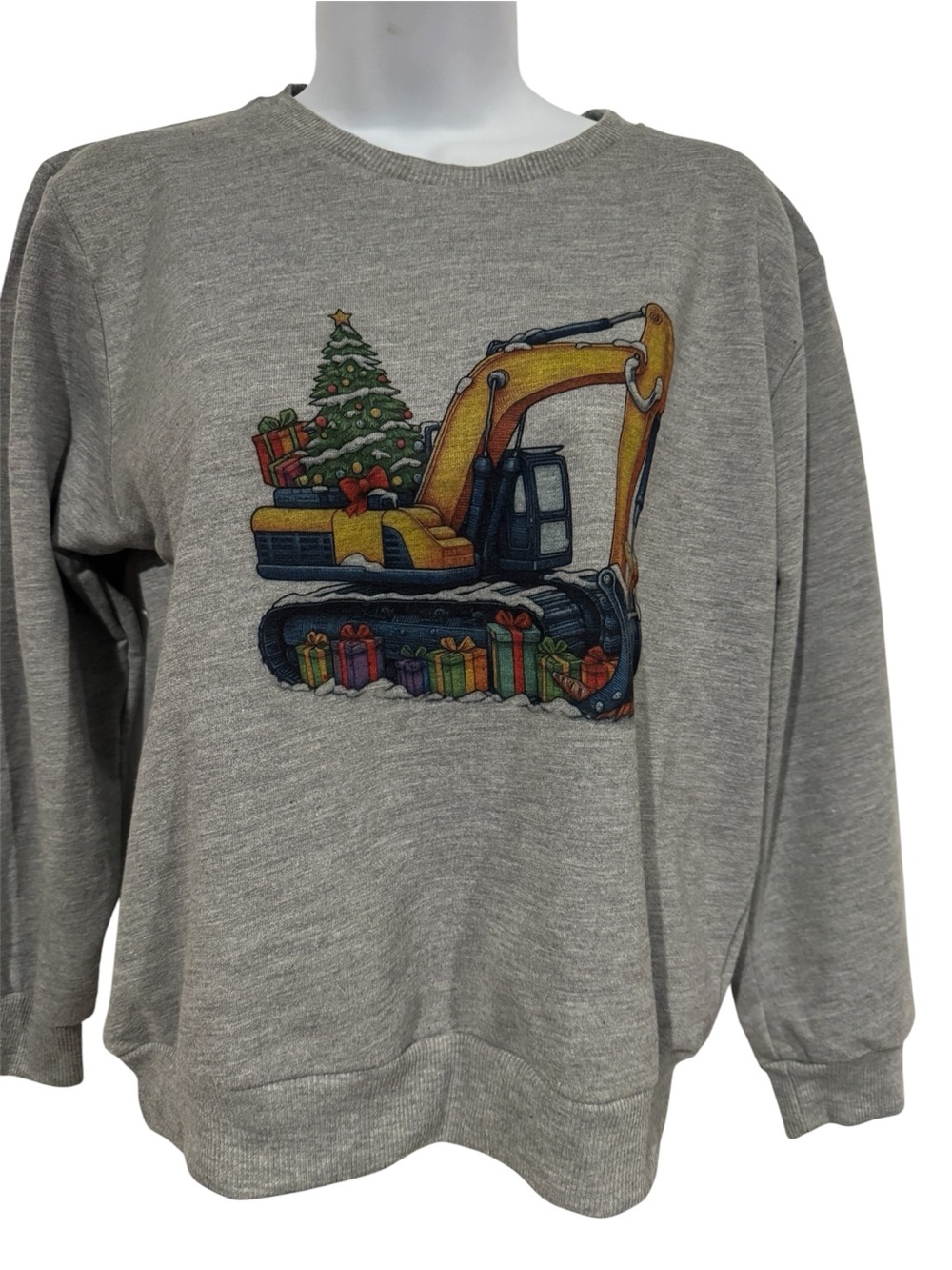 Bradshaw Blanks Light Gray Sweatshirt - Youth L